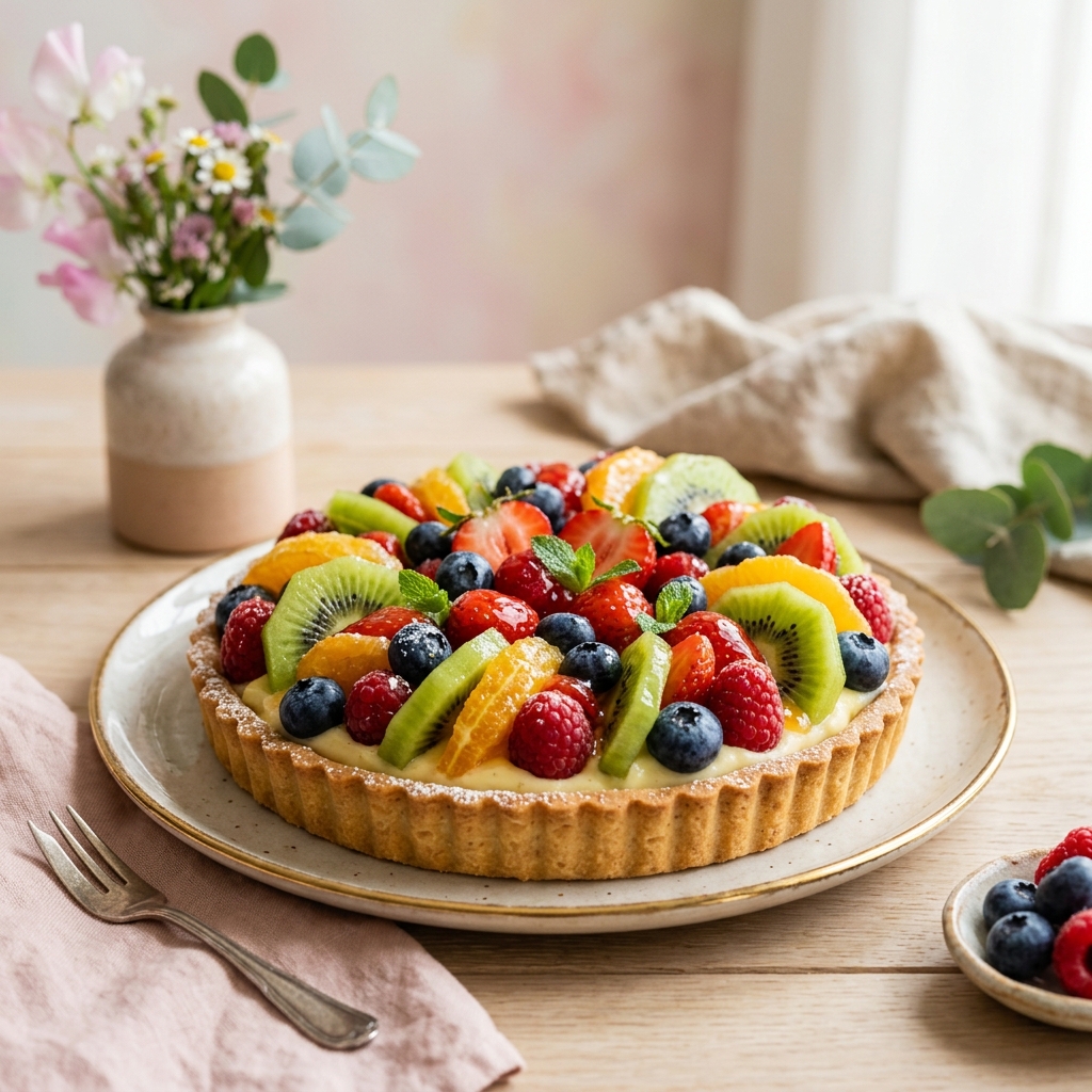 Luxury Fresh Fruit Tart